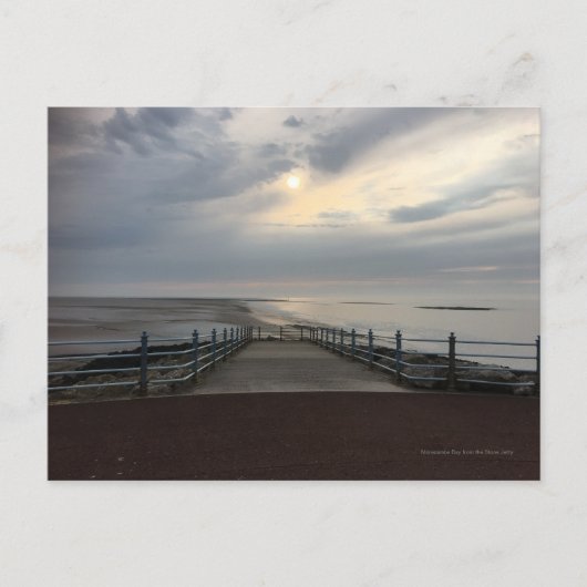Morecambe Bay van de Stone Jetty Briefkaart (Voorkant)