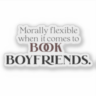 Moreel flexibel als het gaat om het boeken van vri sticker