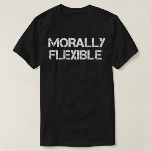 Moreel flexibel t-shirt (Design voorkant)