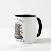 Moreel grijs is mijn favoriete kleur, boekenliefhe mok (Voorkant rechts)