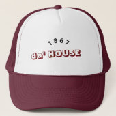 MOREHOUSE ("da House") Trucker Hat Pet (Voorkant)