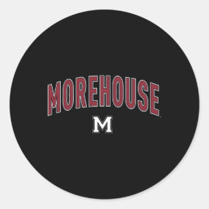 Morehouse Maroon Tijgers Arch Over Ronde Sticker