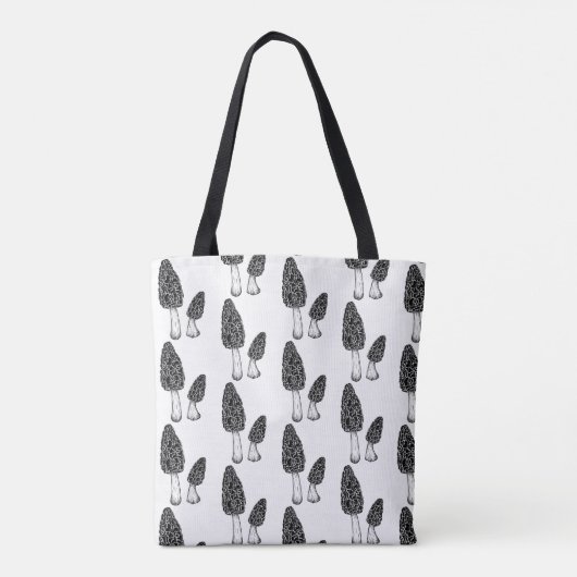 Morel All-Over Print Canvas tas (Achterkant)