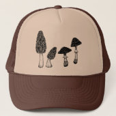 Morel & Amanita Trucker Hat Trucker Pet (Voorkant)