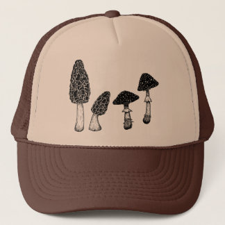 Morel & Amanita Trucker Hat Trucker Pet