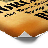 Morel - Gezochte Dood of Alive Poster (Hoek)