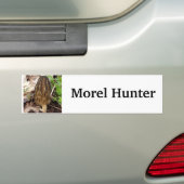 Morel Hunter Bumpersticker (Op auto)