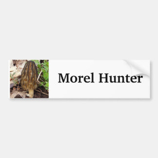 Morel Hunter Bumpersticker