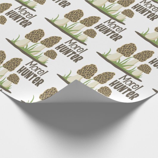 Morel Hunter Cadeaupapier (Hoek)