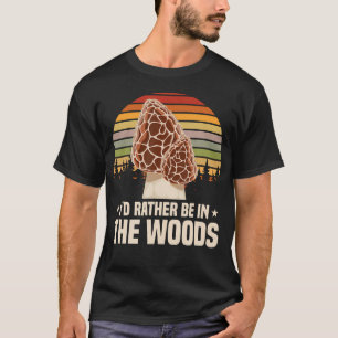 Morel Jager Champignon Morel Paddenstoelen T-shirt