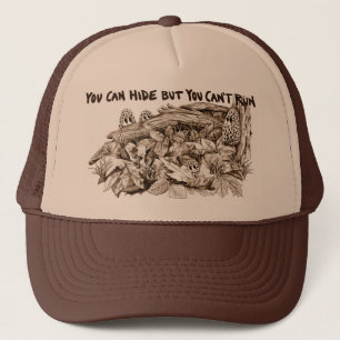 Morel Mushroom Brown Trucker Hat Trucker Pet