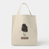 Morel Mushroom Canvas tas (Achterkant)