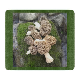 Morel Mushroom Cutting Board Snijplank