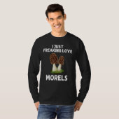 Morel Mushroom For Men Women Mushroom Hunters T-shirt (Voorkant volledig)