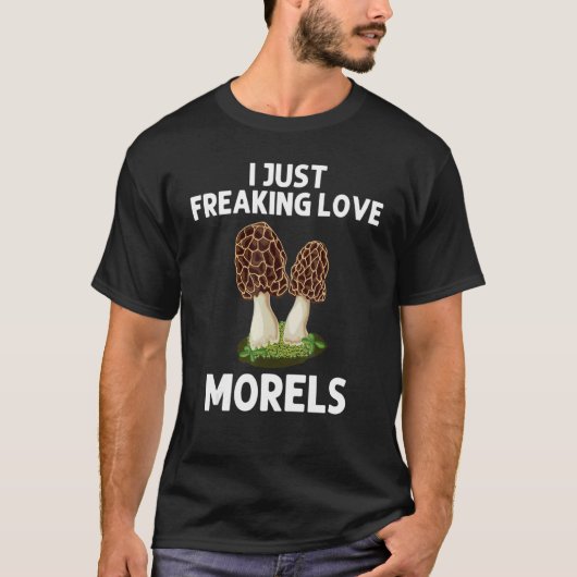 Morel Mushroom For Men Women Mushroom Hunters T-shirt (Voorkant)