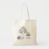 Morel Mushroom Forager Tote Bag (Voorkant)