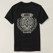 Morel Mushroom Foraging Mushroom Hunter T-shirt (Design voorkant)