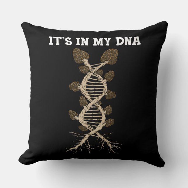 Morel Mushroom Gift Morel Mushroom Hunter Morels Kussen (Voorkant)