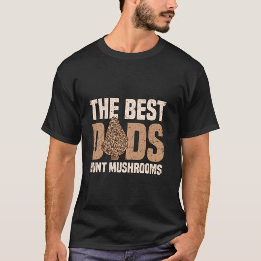 Morel Mushroom Hunter Fungi T-shirt (Voorkant)