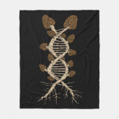 Morel Mushroom Hunter Gift Fungi Mushroom Fleece Deken (Voorkant)