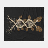 Morel Mushroom Hunter Gift Fungi Mushroom Fleece Deken (Voorkant (Horizontaal))