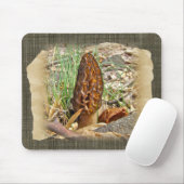 Morel Mushroom Muismat (Met muis)