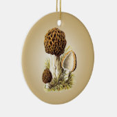 Morel Mushroom Ornament (Rechts)