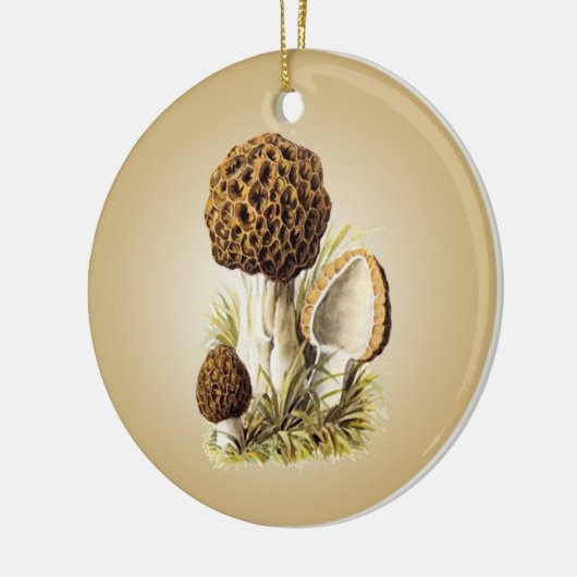 Morel Mushroom Ornament (Links)