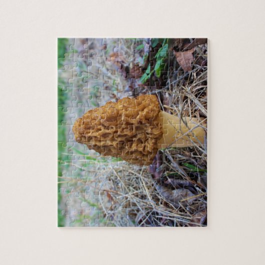 MOREL MUSHROOM Puzzle Legpuzzel (Verticaal)