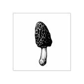 Morel Mushroom Rubberstempel (Afrduk)