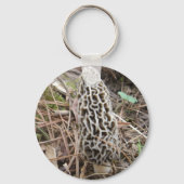 Morel Mushroom Sleutelhanger (Voorkant)