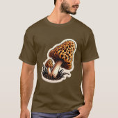 MOREL MUSHROOM T-SHIRT (Voorkant)