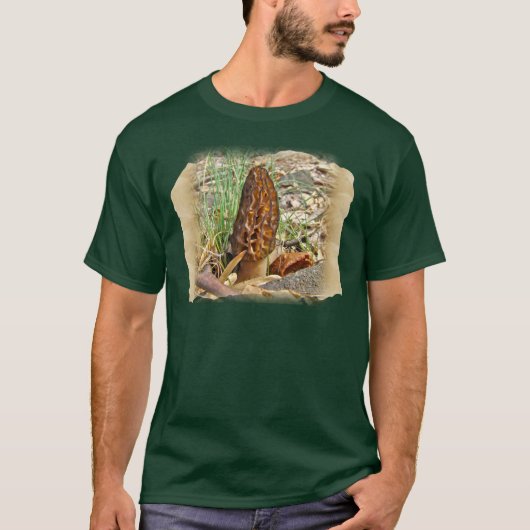Morel Mushroom T-shirt (Voorkant)