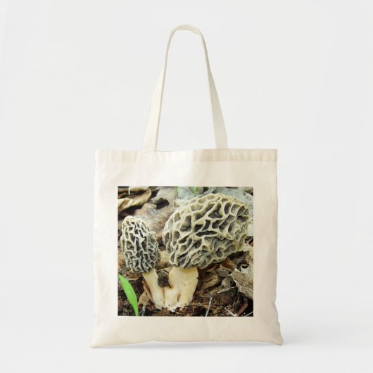 Morel Mushroom Tote Bag (Voorkant)