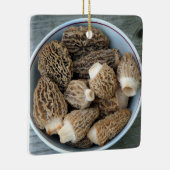 Morel Mushrooms Keramisch Ornament (Rechts)