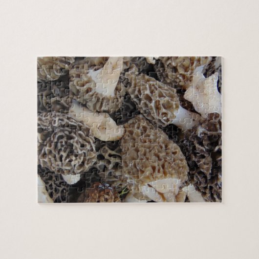 Morel Mushrooms Legpuzzel (Horizontaal)
