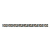 Morel Mushrooms Satijnen Lint (Voorkant)