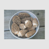 Morel Mushrooms Tissuepapier (Voorkant)