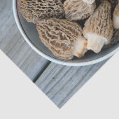 Morel Mushrooms Tissuepapier (Detail)