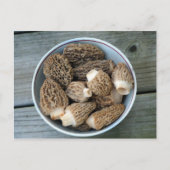 Morel Mushrooms Verjaardag Briefkaart (Voorkant)