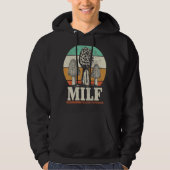 Morel Paddenstoel Hunting MI L F Paddenstoelen vin Hoodie (Voorkant)