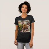 Morel paddenstoel in het wild t-shirt (Voorkant volledig)