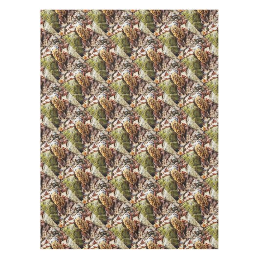 Morel paddenstoel in het wild tafelkleed (Voorkant)