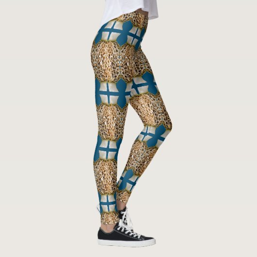 Morel paddenstoel leggings (Rechts)