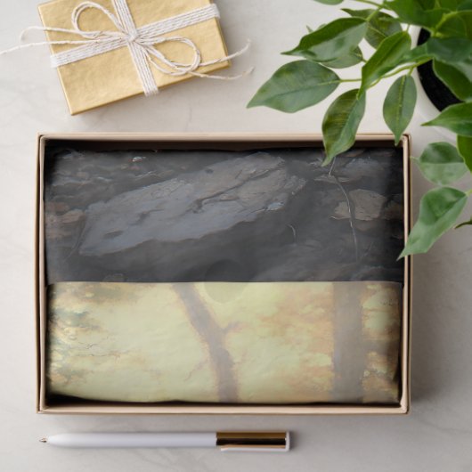 Morel Schimmel Paddenstoelen Illustratie Decoupage Tissuepapier (Geschenk)