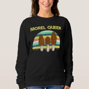 Morel Voor Vrouwen Moeder Morel Paddestoel Fungi H Trui
