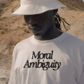 "Morele dubbelzinnigheid" Filosofisch T-shirt