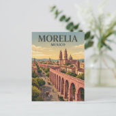 Morelia Mexico Briefkaart (Staand voorkant)