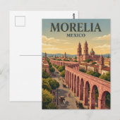 Morelia Mexico Briefkaart (Voorkant / Achterkant)