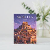 Morella Spanje Briefkaart (Staand voorkant)
